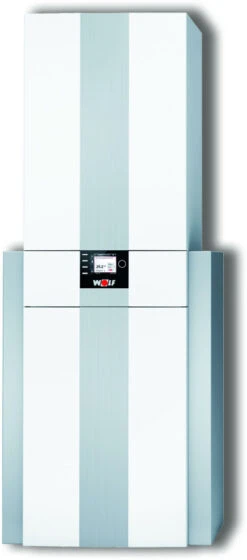 Wolf CGS-2-14/120 Gasbrennwert-Zentrale 8615013 14kW, Mit Warmwasser-Schichtenspeicher