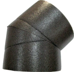 Wolf CWL Excellent ISO-Rohrbogen 2577364 45Grad, DN 160