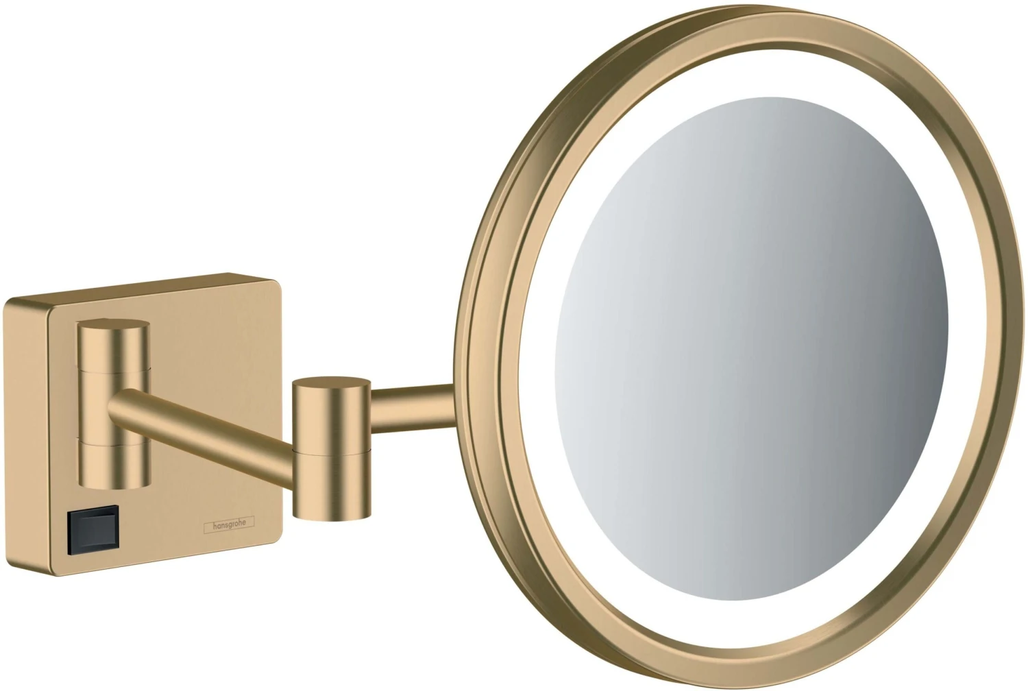 Hansgrohe AddStoris Rasierspiegel 41790140 Mit LED Leuchte, Wandmontage, Brushed Bronze 3 Hansgrohe AddStoris Rasierspiegel 41790140 Mit LED Leuchte, Wandmontage, Brushed Bronze