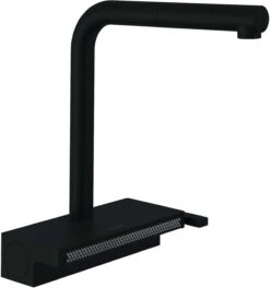 Hansgrohe Aquno Küchenarmatur 73836670 Mattschwarz, Mit Ausziehbrause, 2jet