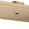 Hansgrohe Axor Kopfbrause 35276140 Mit Brausearm, Rosette Softcube, Brushed Bronze -Heimwerkzeuge hansgrohe Axor Kopfbrause 35276140 mit Brausearm Rosette Softcube brushed bronze