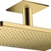Hansgrohe Axor Kopfbrause 35279990 Mit Deckenanschluss, Polished Gold Optic -Heimwerkzeuge hansgrohe Axor Kopfbrause 35279990 mit Deckenanschluss polished gold optic