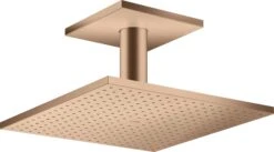 Hansgrohe Axor Kopfbrause 35316310 Mit Deckenanschluss, Brushed Red Gold