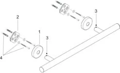 Hansgrohe Badetuchhalter Logis 40516000 600 Mm, Messing Chrom -Heimwerkzeuge hansgrohe Badetuchhalter Logis 40516000 600 mm Messing chrom 2