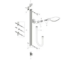 Hansgrohe Brausenset PuraVida Unica 27853000 90 Cm, Pure Chrome -Heimwerkzeuge hansgrohe Brausenset PuraVida Unica 27853000 90 cm pure chrome 2