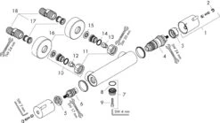 Hansgrohe Ecostat 1001CL Brausethermostat 13211000 Aufputz, Chrom -Heimwerkzeuge hansgrohe Ecostat 1001CL Brausethermostat 13211000 Aufputz chrom 2
