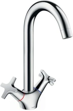 Hansgrohe Logis Classic Küchenarmatur 71285000 Chrom, Schwenkbarer Auslauf