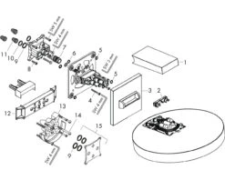 Hansgrohe Rainfinity Kopfbrause 26234000 3jet, Mit Wandanschluss, Ausladung: 273mm, Chrom -Heimwerkzeuge hansgrohe Rainfinity Kopfbrause 26234000 3jet mit Wandanschluss Ausladung 273mm chrom 2