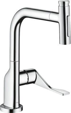 Hansgrohe Select Spültisch-Einhebelmischer 39863000 Mit Ausziehbrause, Chrom