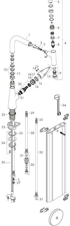 Hansgrohe Talis Select S M5115-H220 Küchenarmatur 73852000, Chrom, Mit Ausziehauslauf, Mit SBox -Heimwerkzeuge hansgrohe Talis Select S M5115 H220 Kuechenarmatur 73852000 chrom mit Ausziehauslauf mit sBox 2