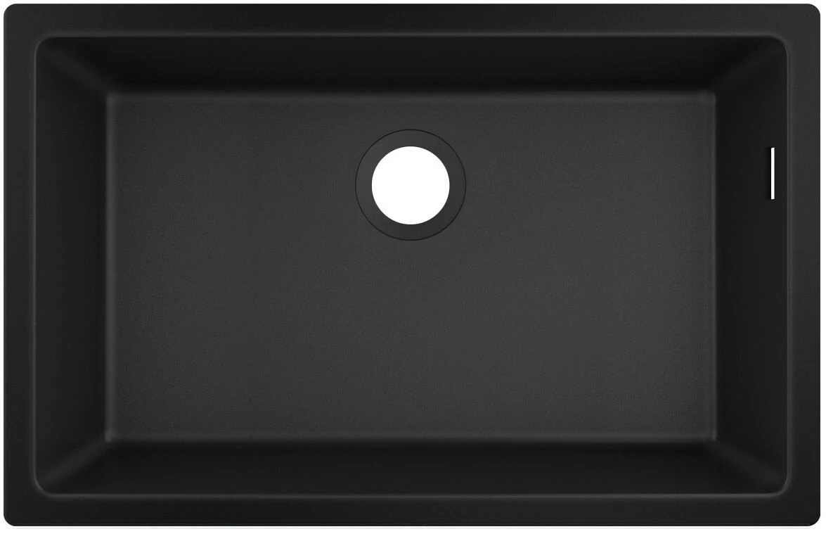 Hansgrohe Unterbauspüle 43432170 710 X 450 Mm, 1 Hauptbecken, Graphitschwarz 3 Hansgrohe Unterbauspüle 43432170 710 X 450 Mm, 1 Hauptbecken, Graphitschwarz