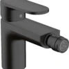 Hansgrohe Vernis Blend Bidetarmatur 71210670 Mit Zugstangen-Ablaufgarnitur, Mattschwarz -Heimwerkzeuge hansgrohe Vernis Blend Bidetarmatur 71210670 mit Zugstangen Ablaufgarnitur mattschwarz
